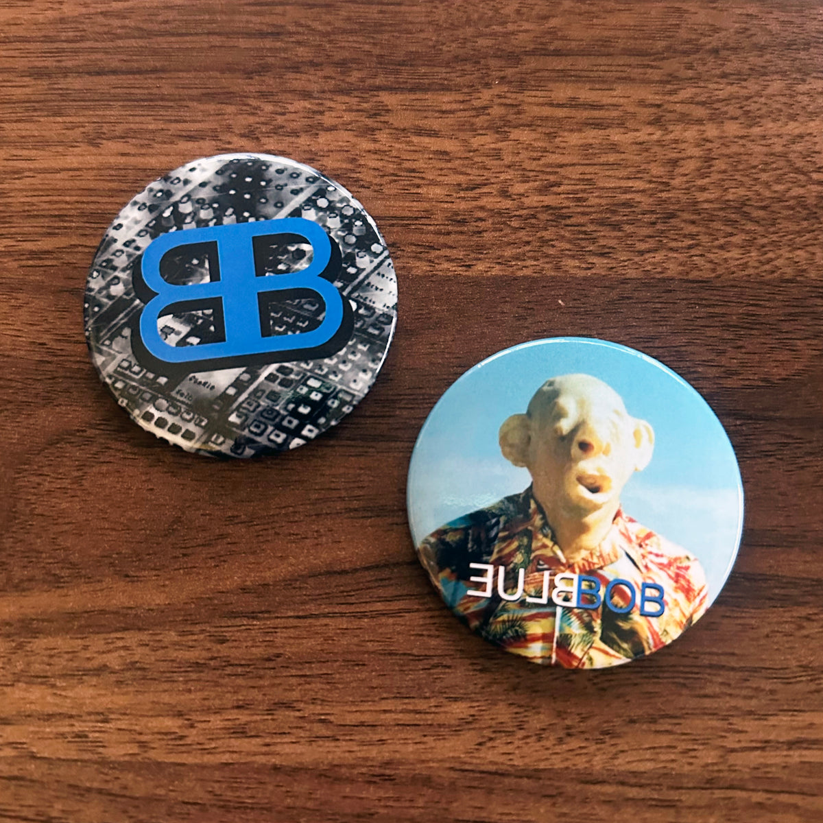 Blue Bob Pins