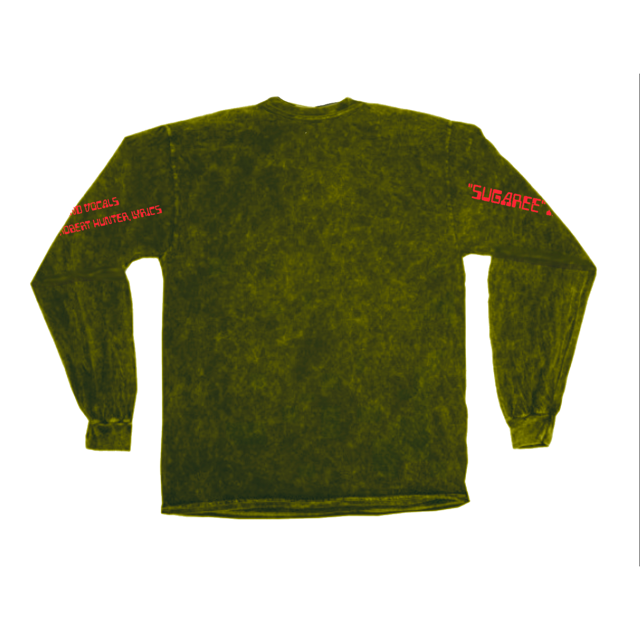 Jerry Garcia Long Sleeve Shirt Black / Large