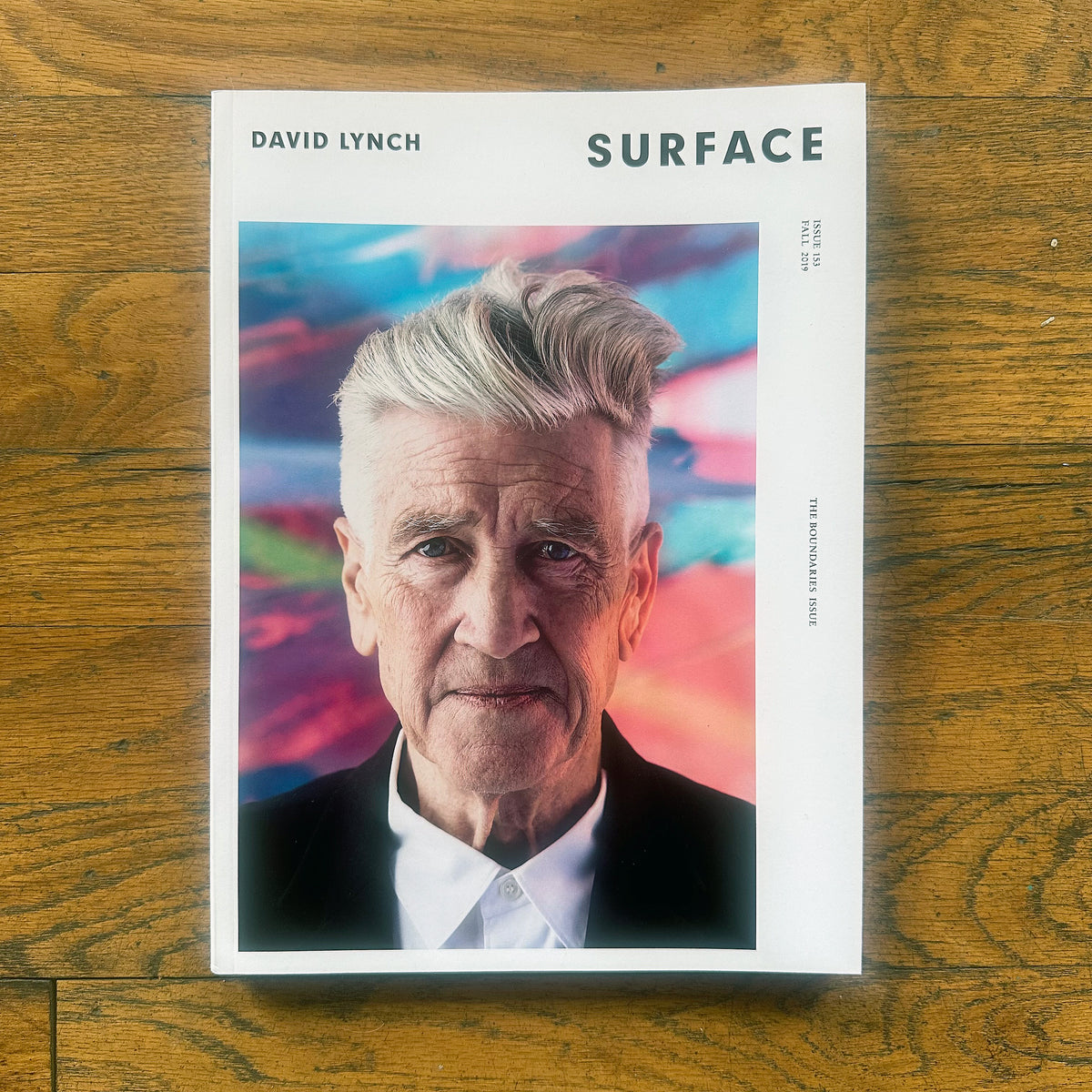 Surface Magazine David Lynch Cover, Issue 153