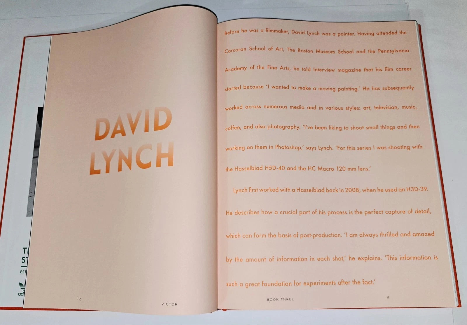 Victor Hardcover Photobook | Sacred Bones Records