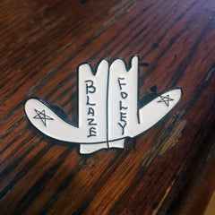 Blaze Foley Enamel Pin
