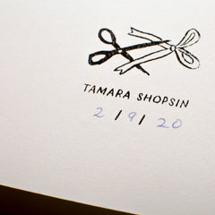 Tamara Shopsin Pretzel Print
