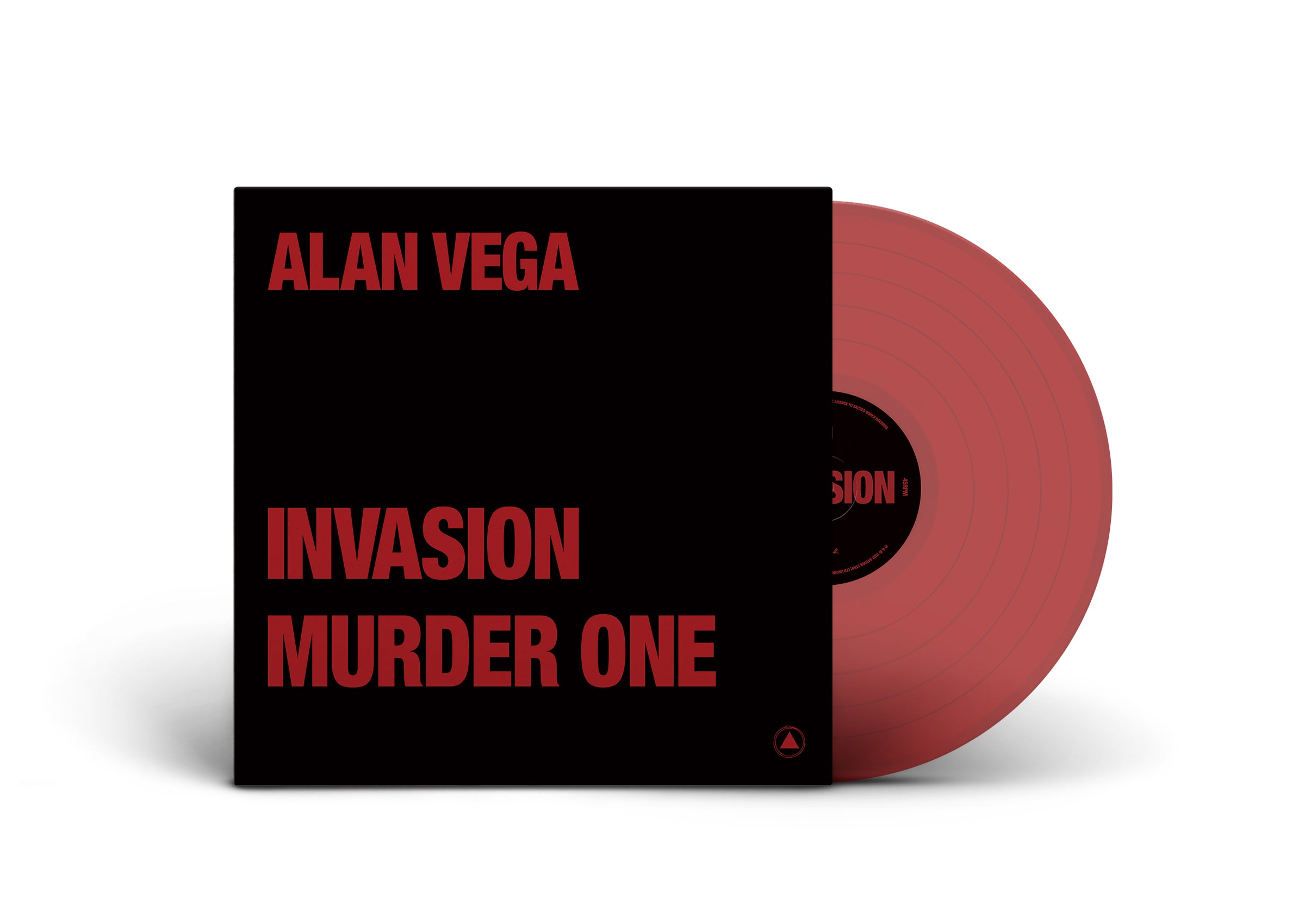 Red Eye 【ONE EIGHT】【LIVING / LEGEND】CD Alan Vega: Invasion b/w Murder One | Sacred Bones Records