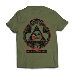 Sacred Bones / Alexander Heir Army Green T Shirt