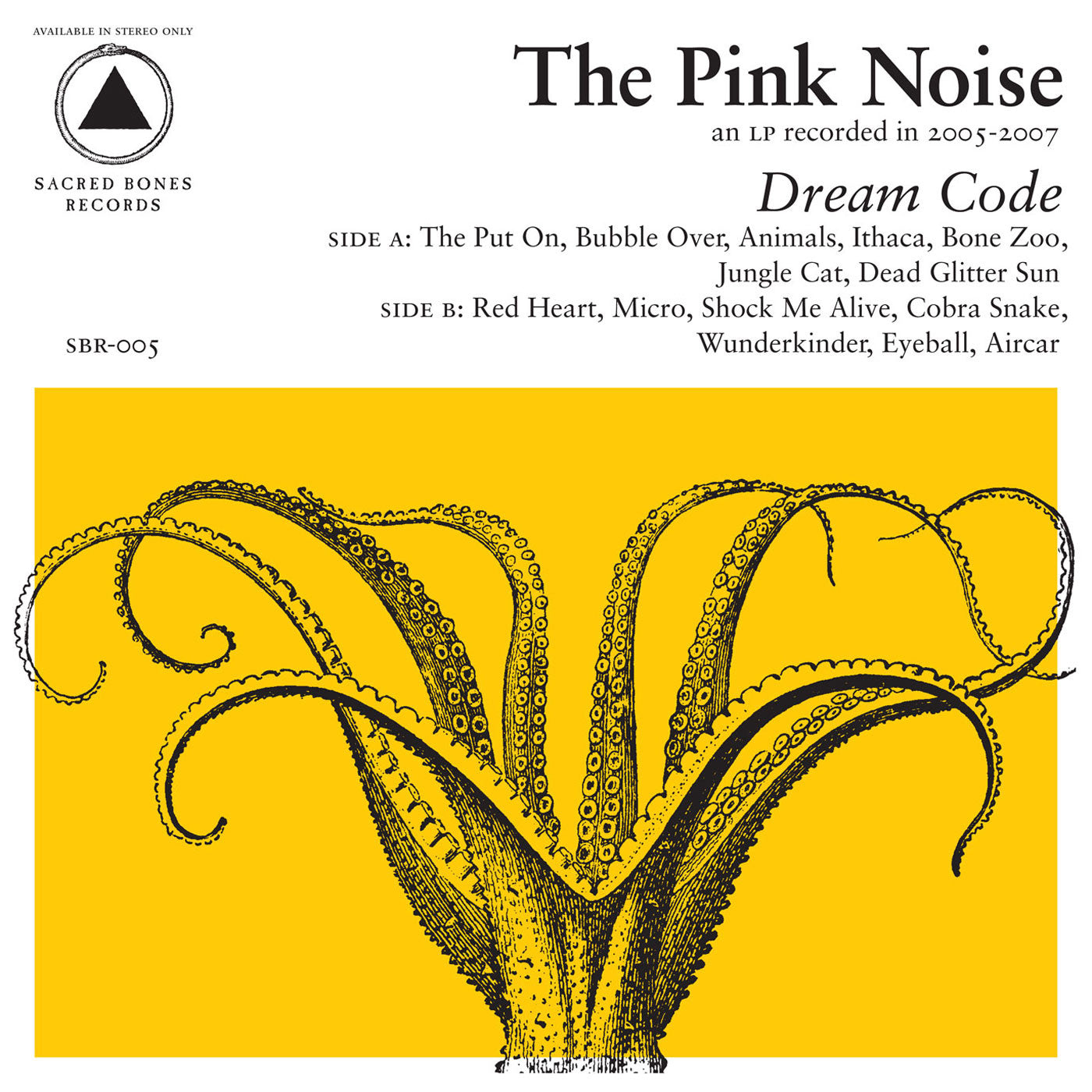 The Pink Noise: Dream Code LP | Sacred Bones Records