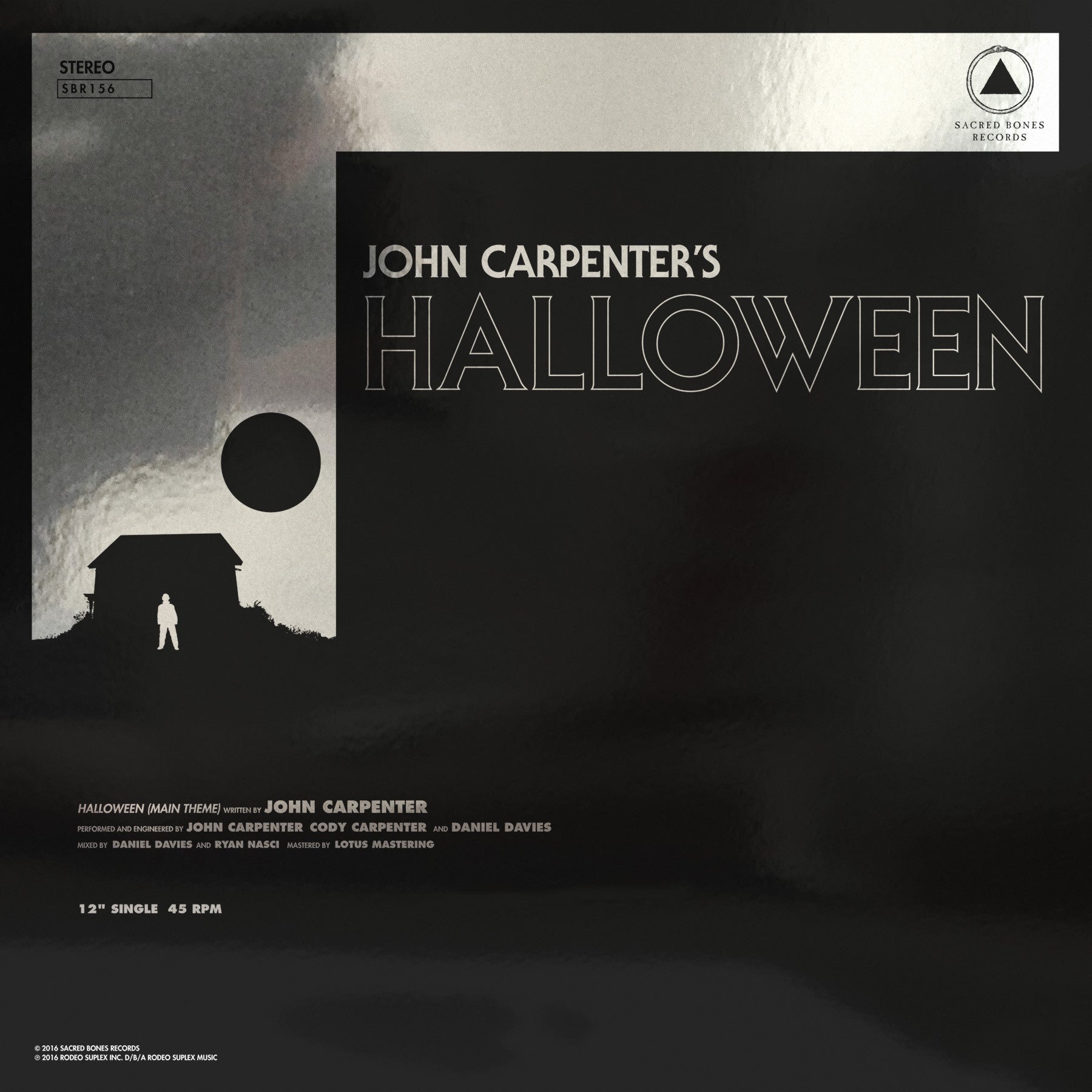John Carpenter: Halloween b/w Escape from New York 12