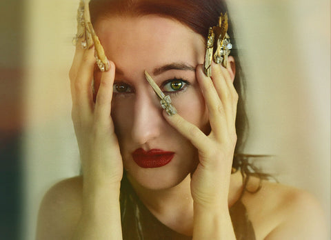 Photo of Nika Roza Danilova of Zola Jesus