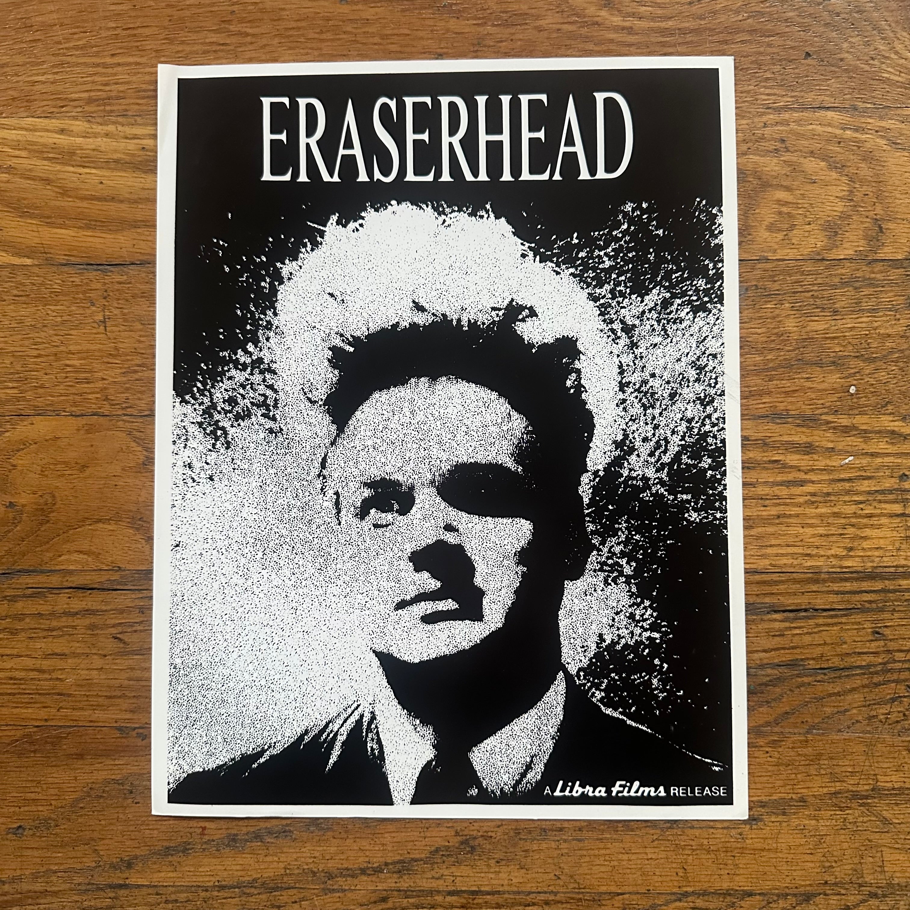 Eraserhead Original Promo Posters | Sacred Bones Records
