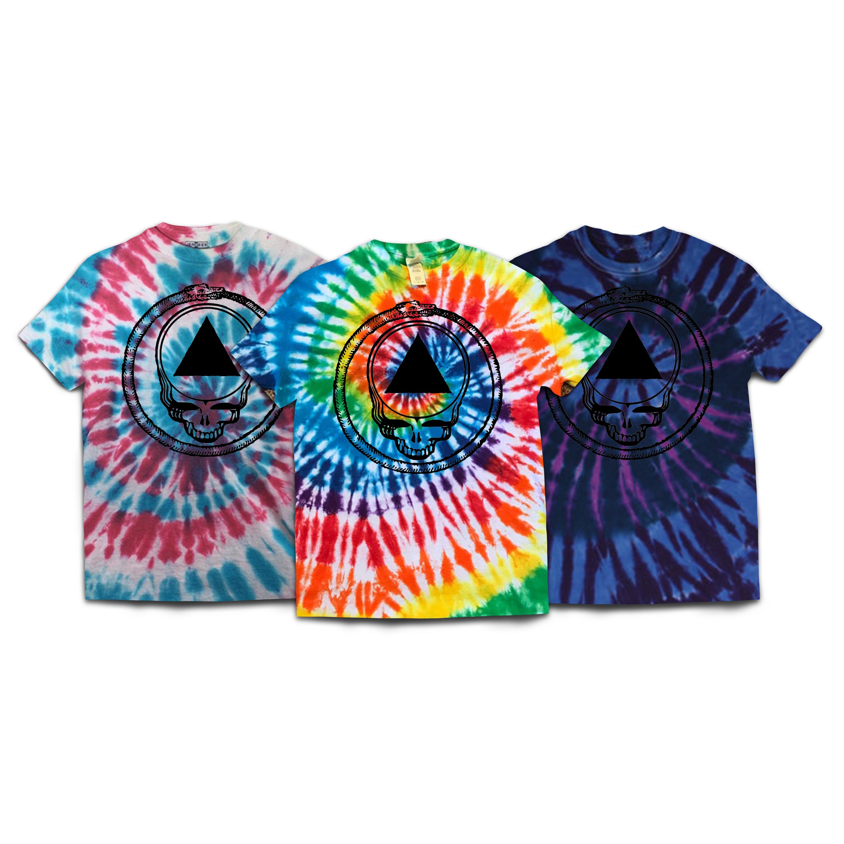 Grateful Bones Tie-Dyed T-Shirt