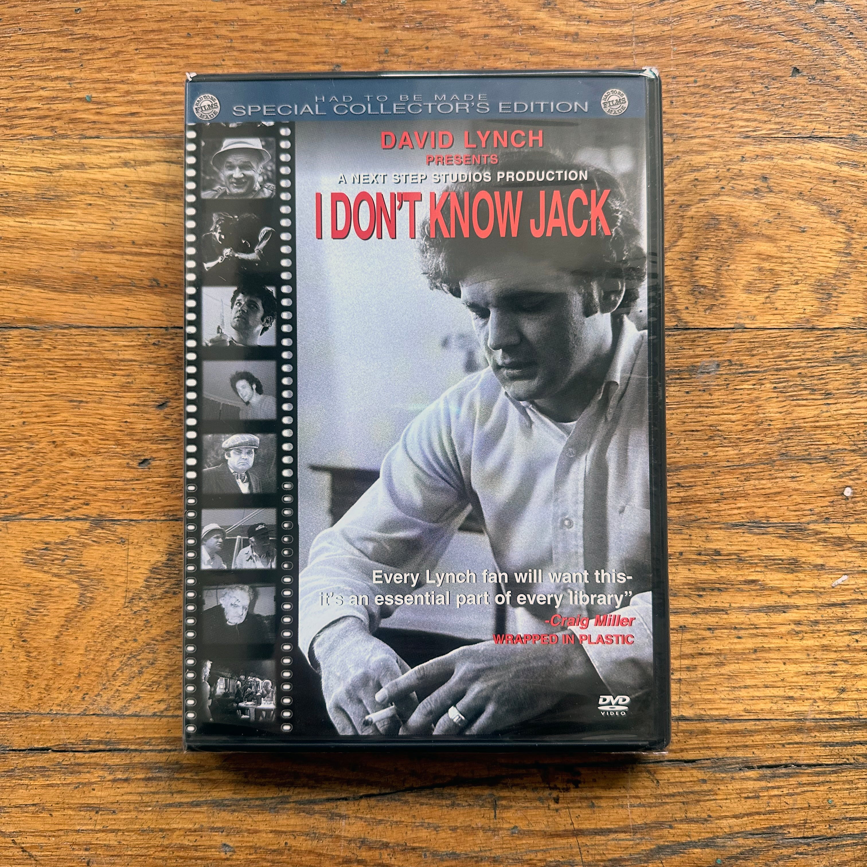 I Don't Know Jack DVD | Sacred Bones Records