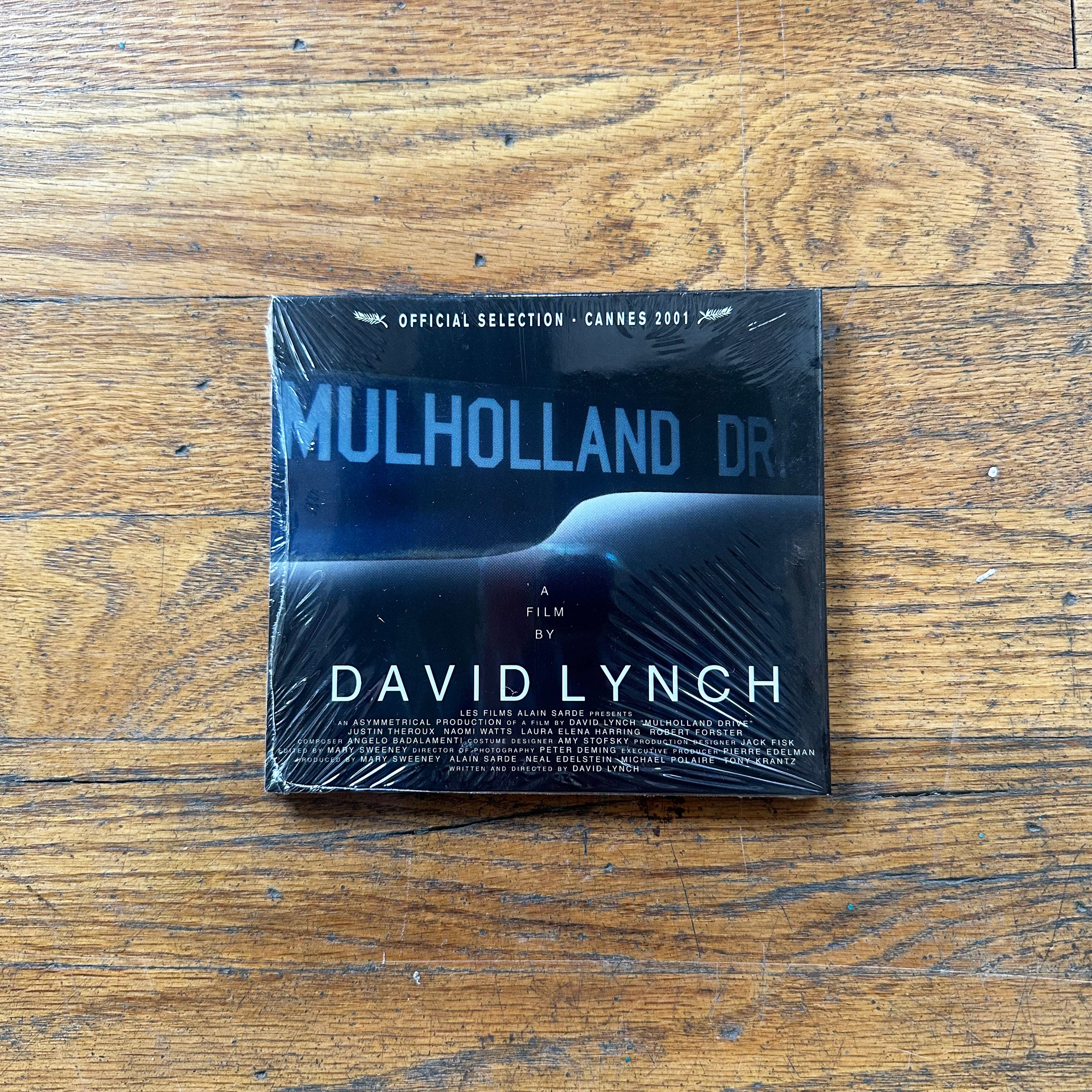 Rebekah Del Rio: Llorandro with Mulholland Dr film-inspired cover, sealed CD on wooden surface