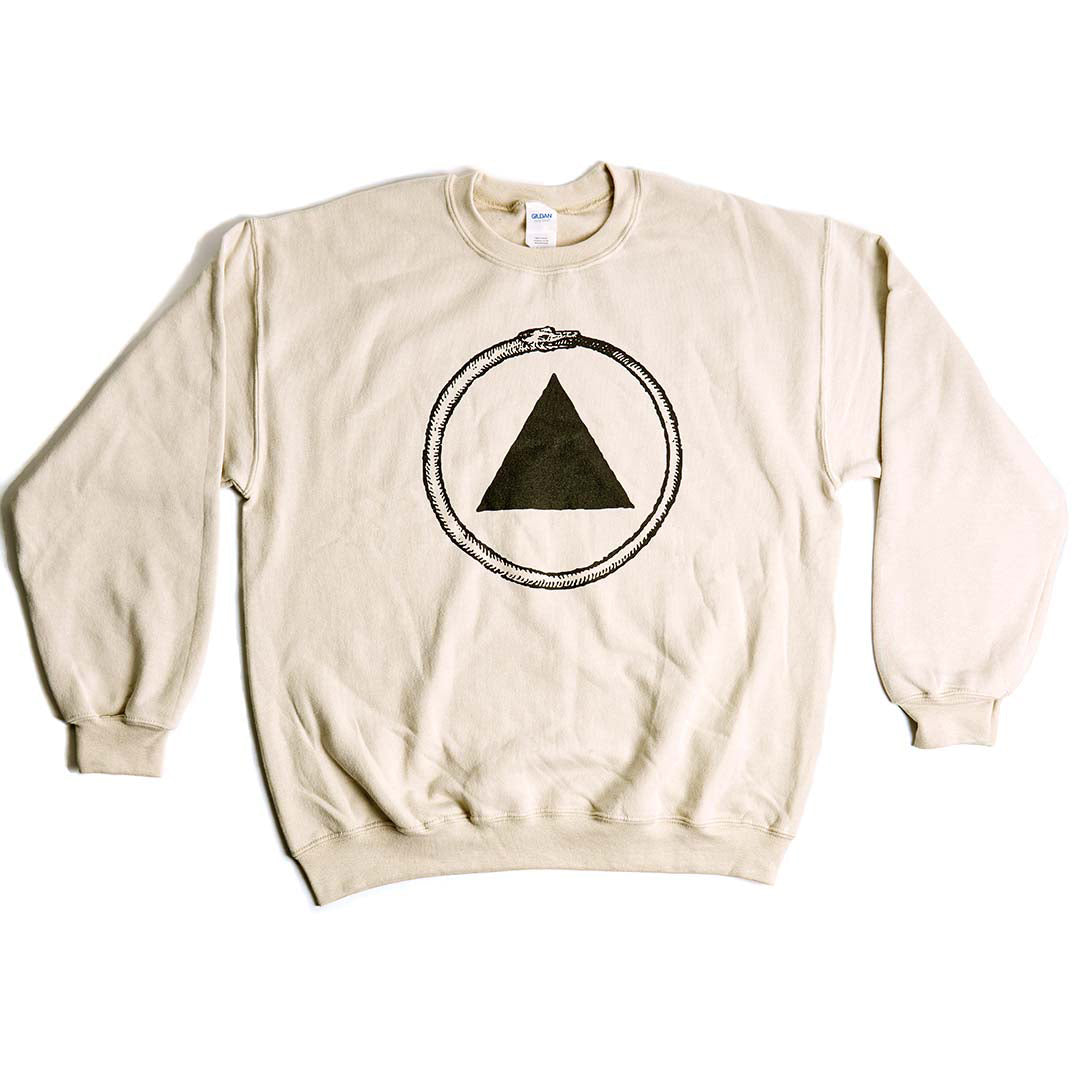 Tan Logo Crew Neck Sweatshirt