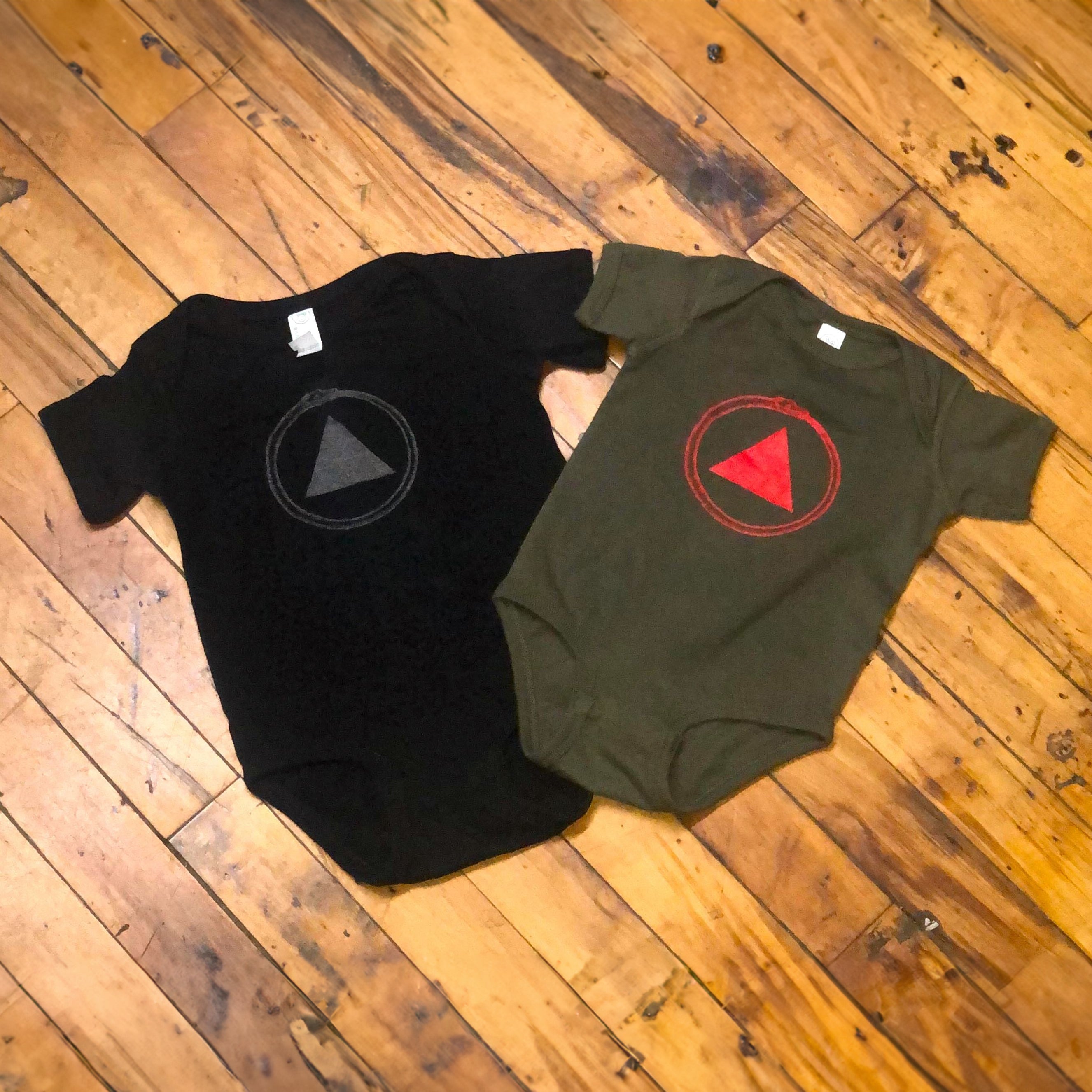 Sacred Bones Logo Onesies