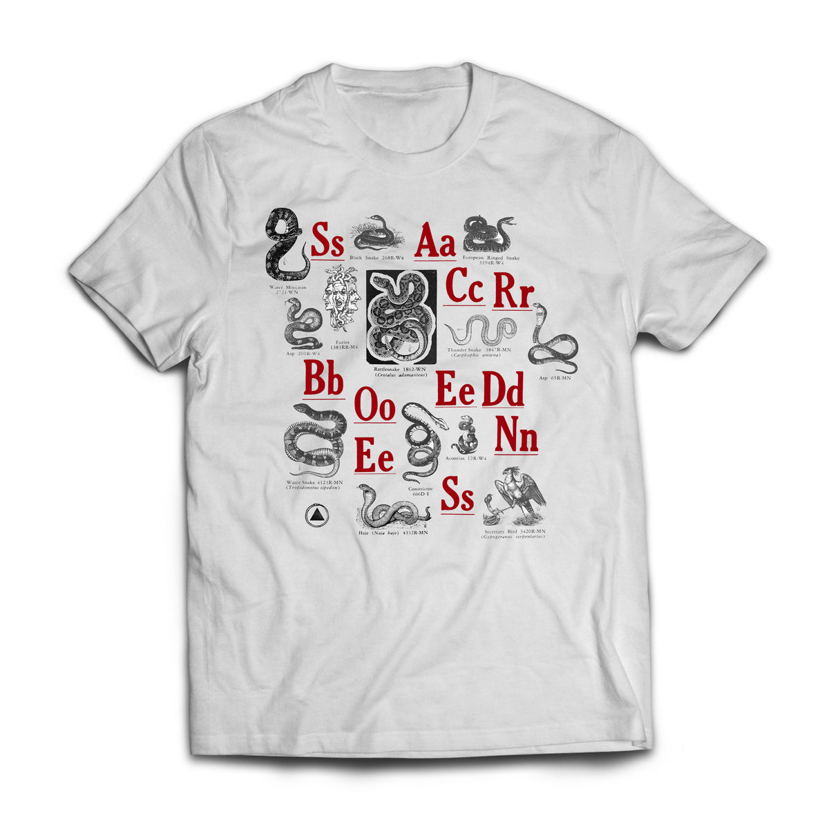 Snake Collage Logo T-Shirt