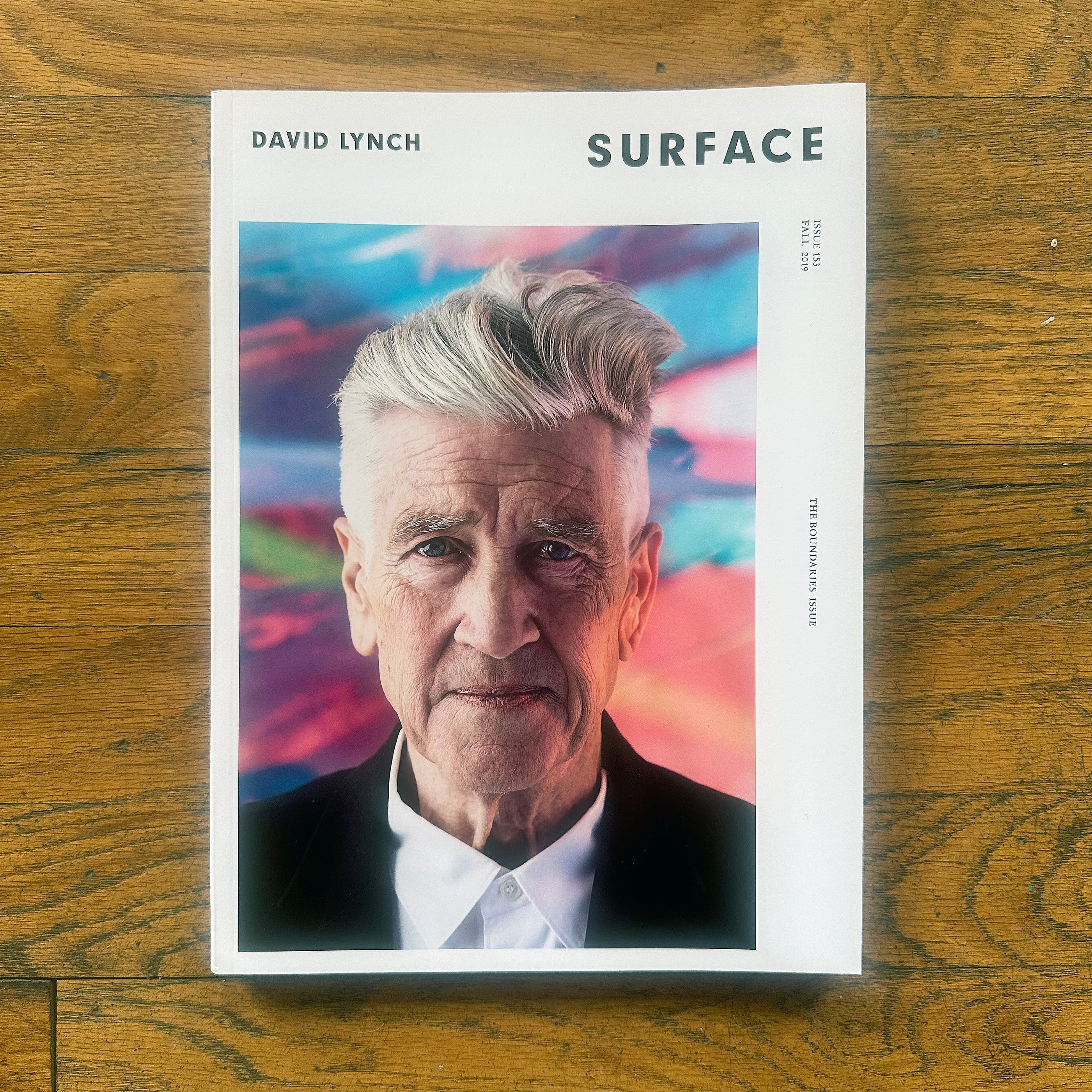 Surface Magazine David Lynch Cover, Issue 153