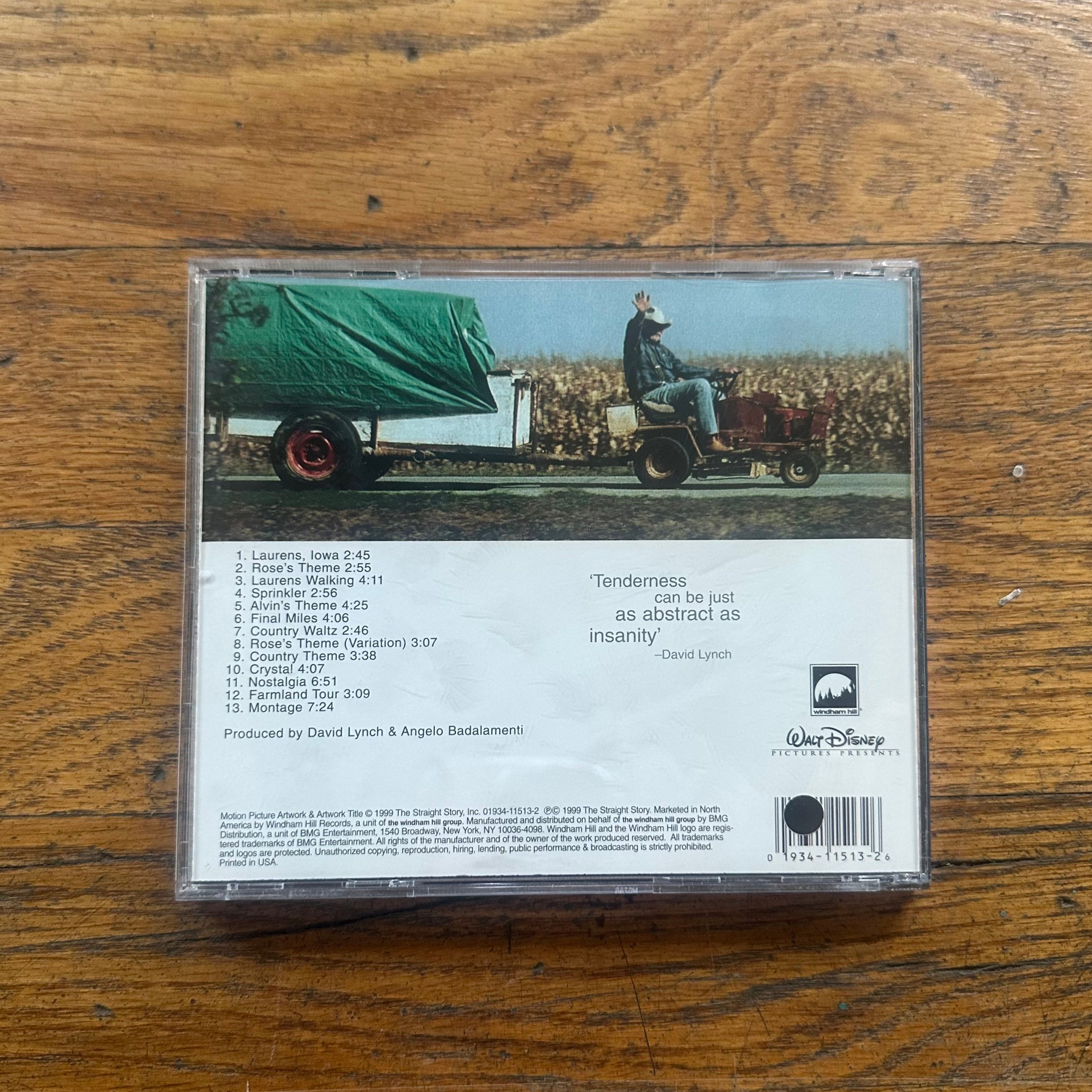 The Straight Story CD