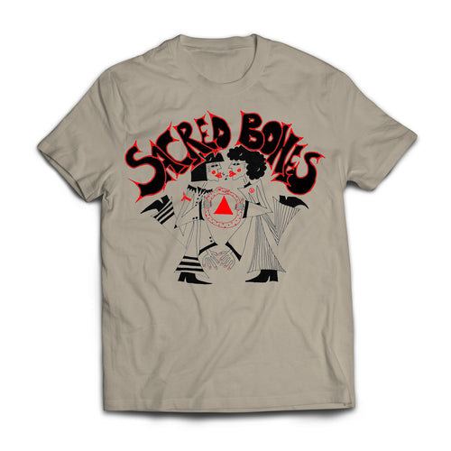 Sacred Bones x Angie Willcutt "Dancing Lovers" Tan T-Shirt