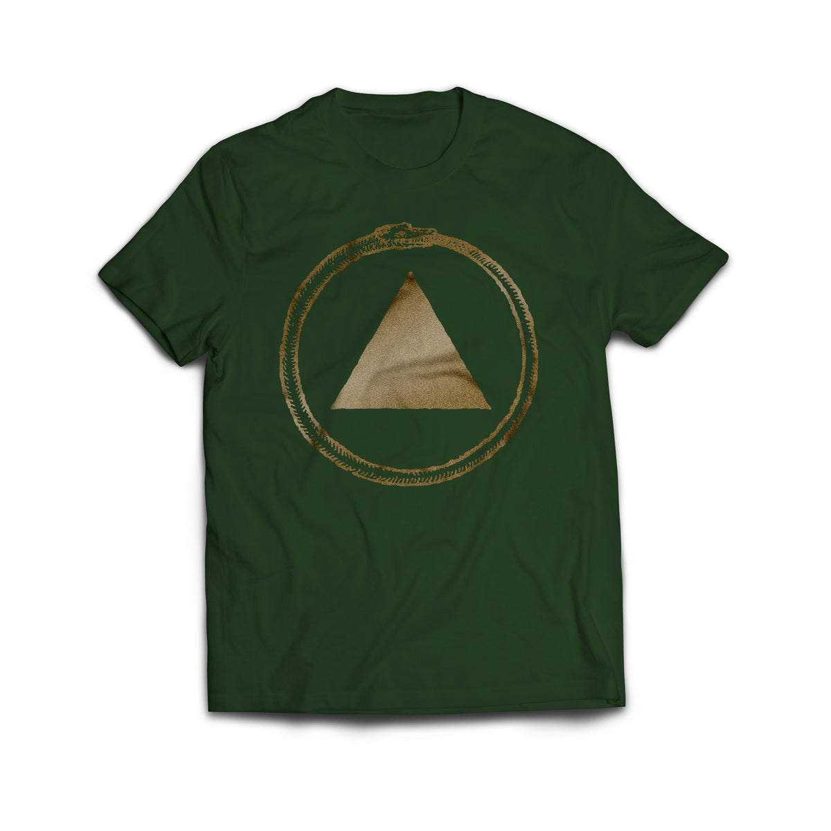 Bronze Logo Forest Green T-Shirt