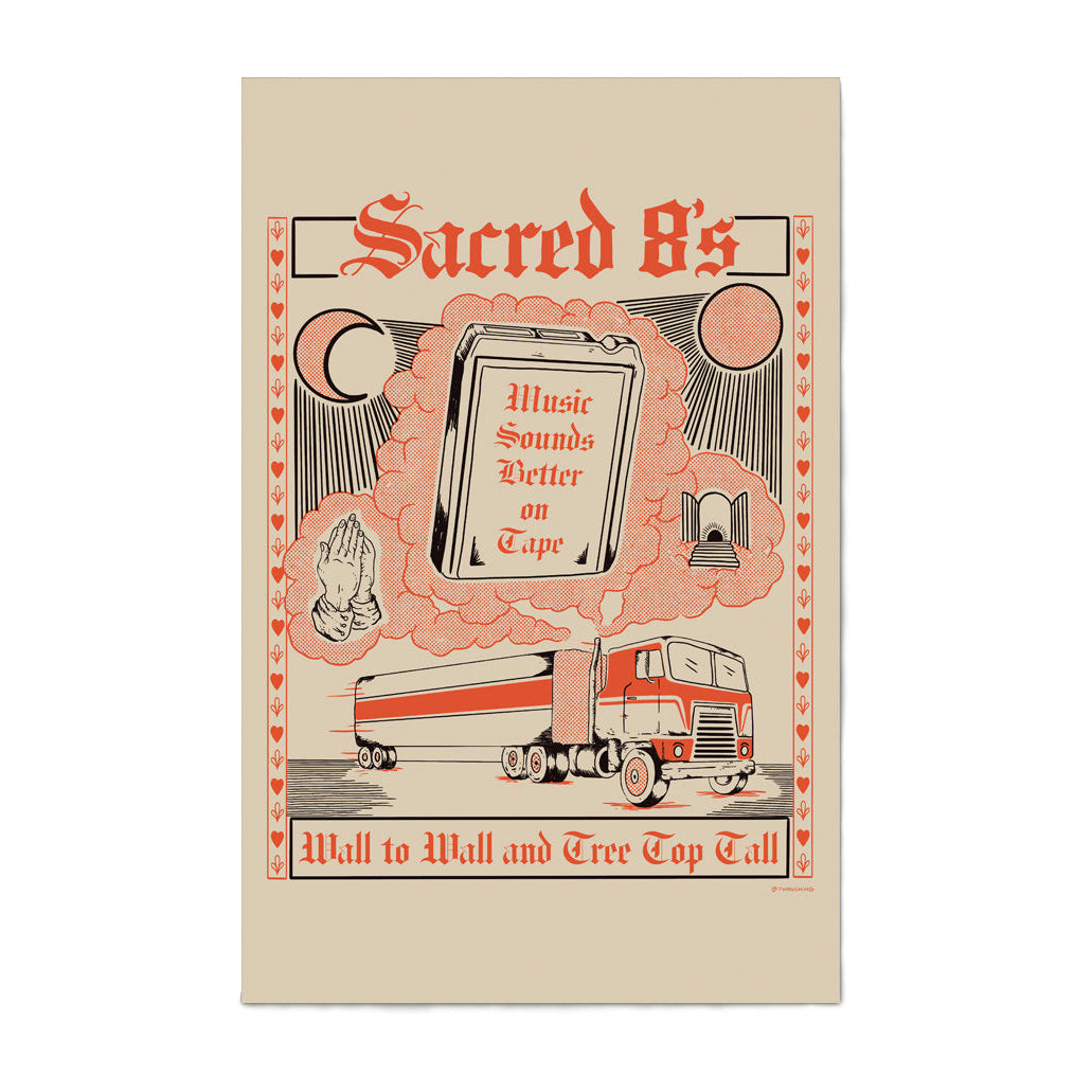 Sacred 8's Print
