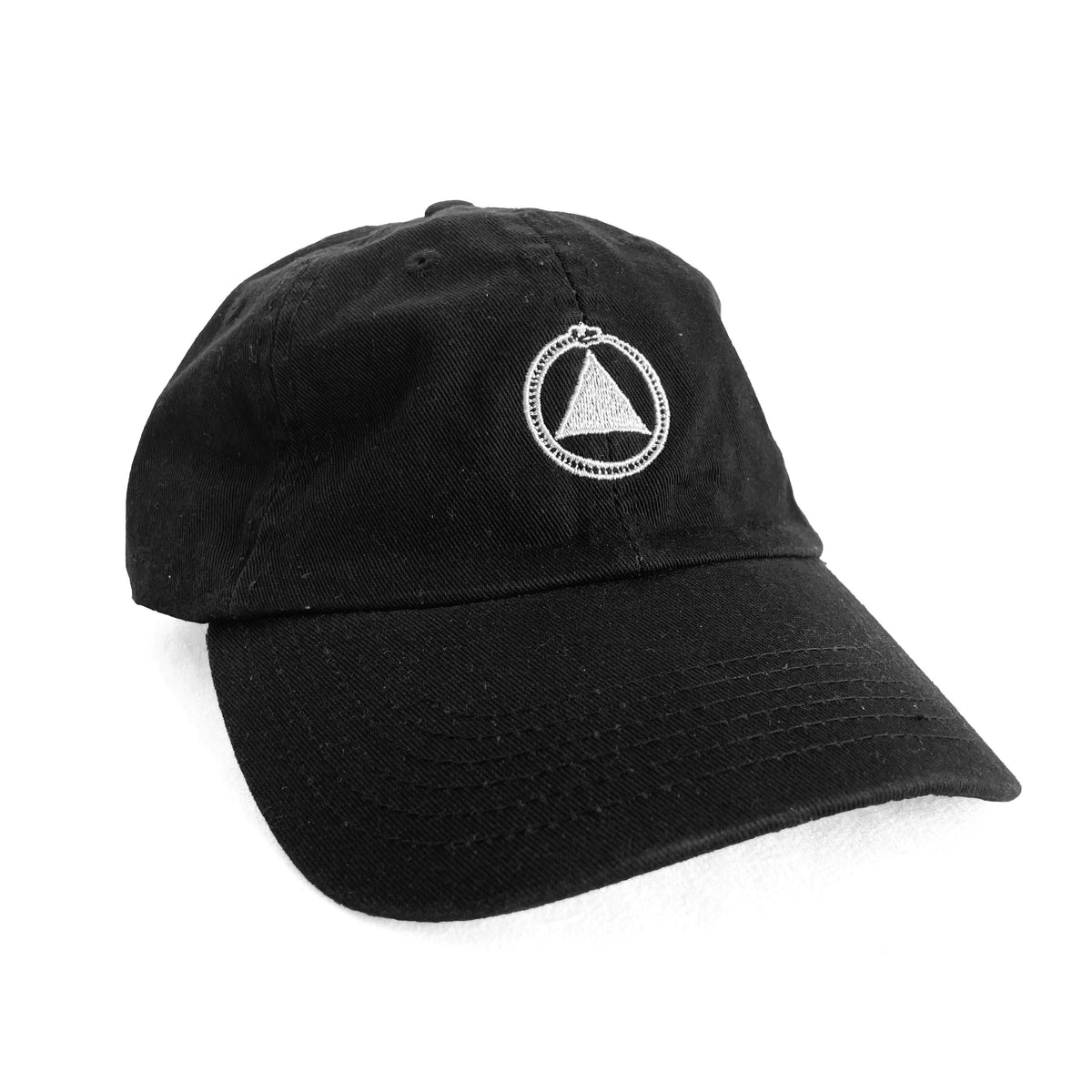 Sacred Bones Black Logo Hat