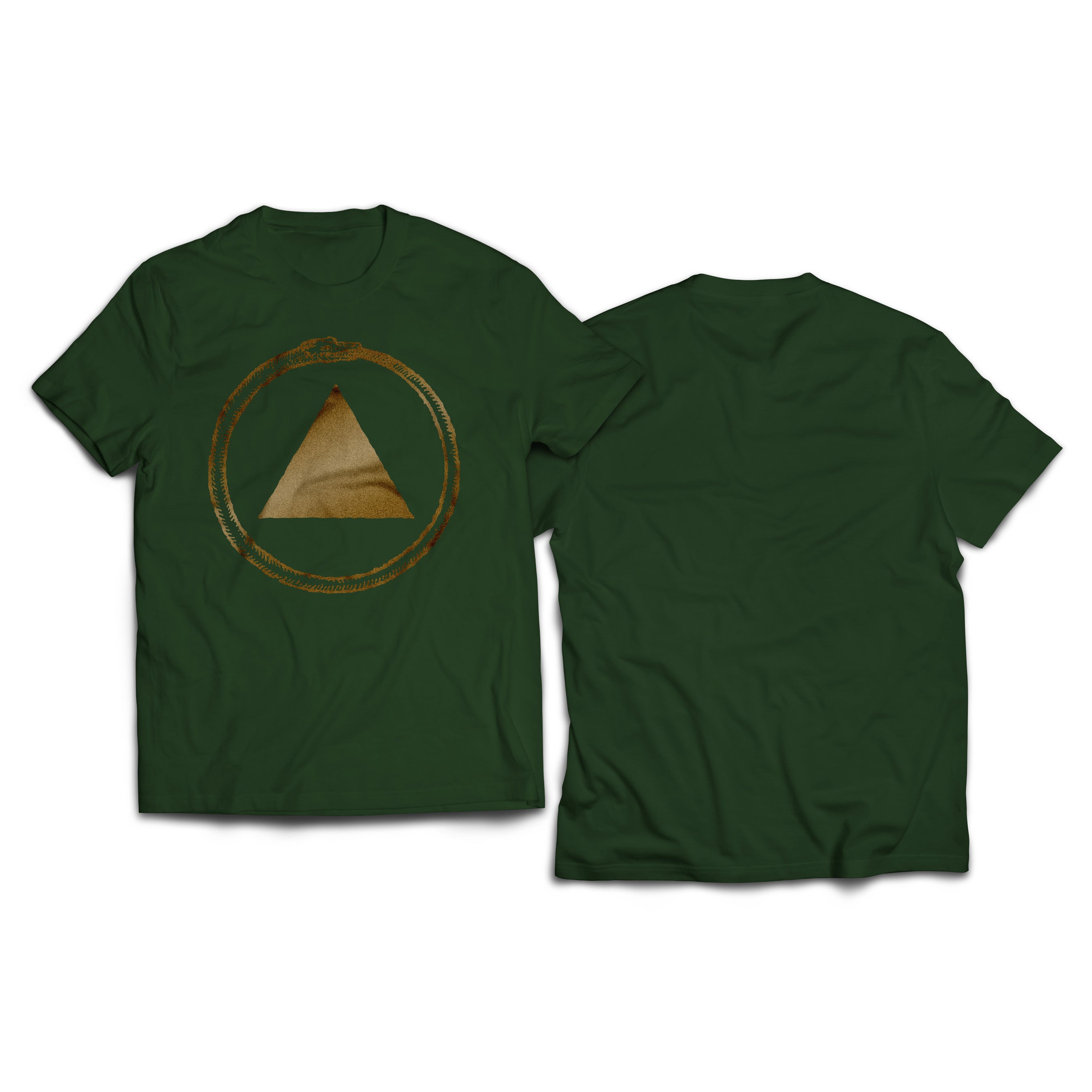 Bronze Logo Forest Green T-Shirt