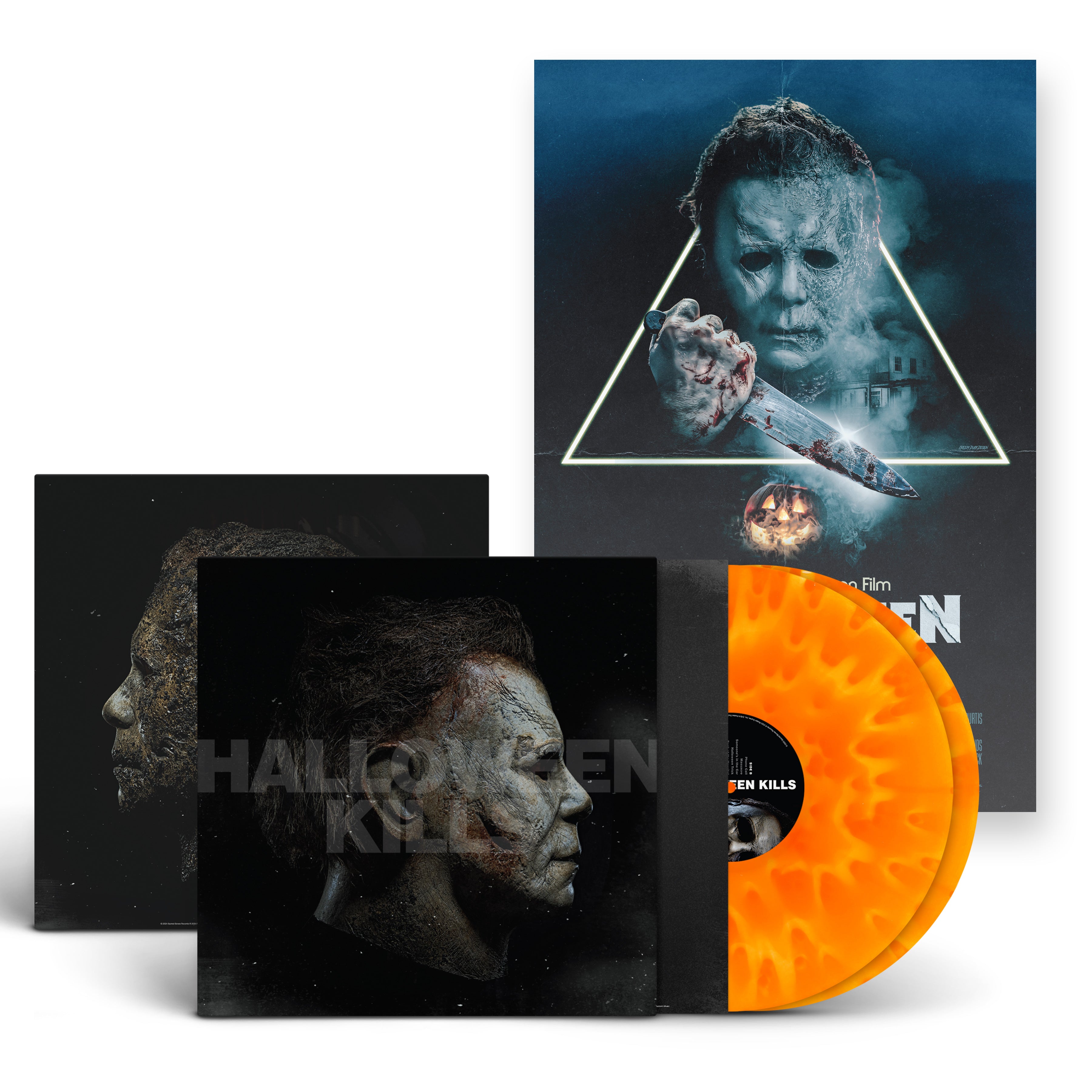 米LP John Carpenter, Cody Carpenter Halloween Kills (Original Motion Picture Soundtrack SBR263 Sacred Bones Records /00260 John Carpenter Cody Carpenter and Daniel Davies: Halloween