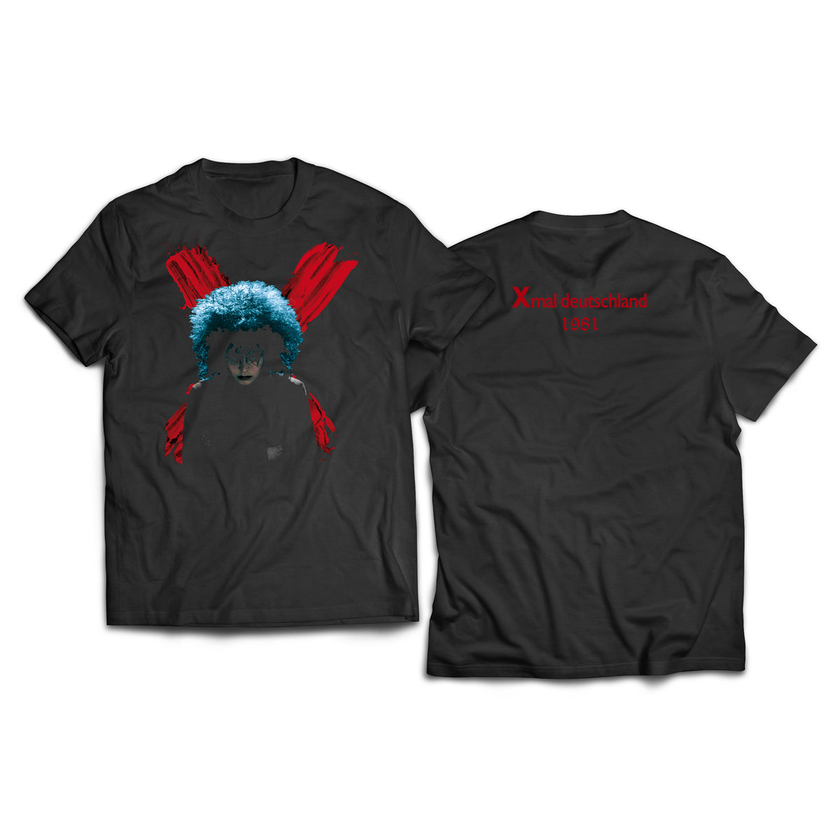 Xmal Deutschland 1981 - Black T-Shirt