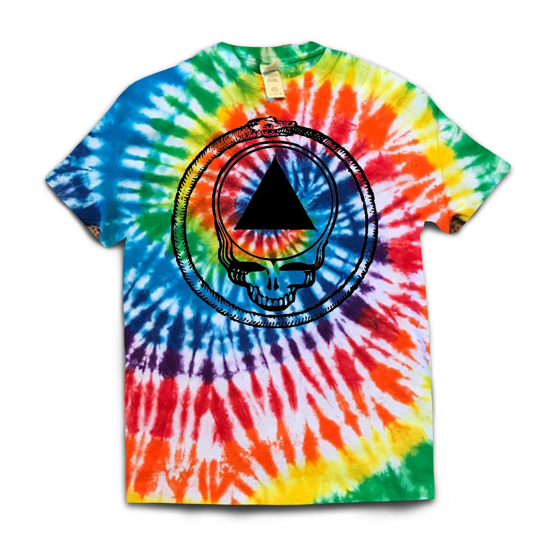 Grateful Bones Tie-Dyed T-Shirt