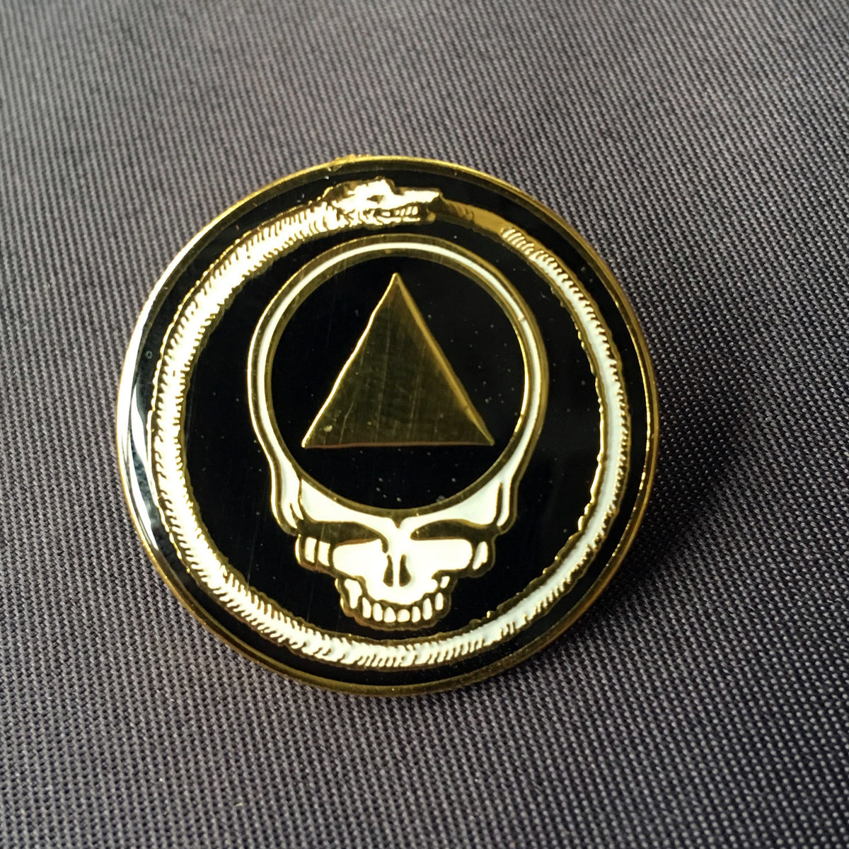 Grateful Bones Enamel Pin