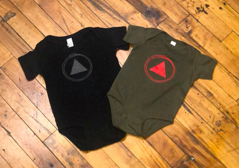 Sacred Bones Logo Onesies