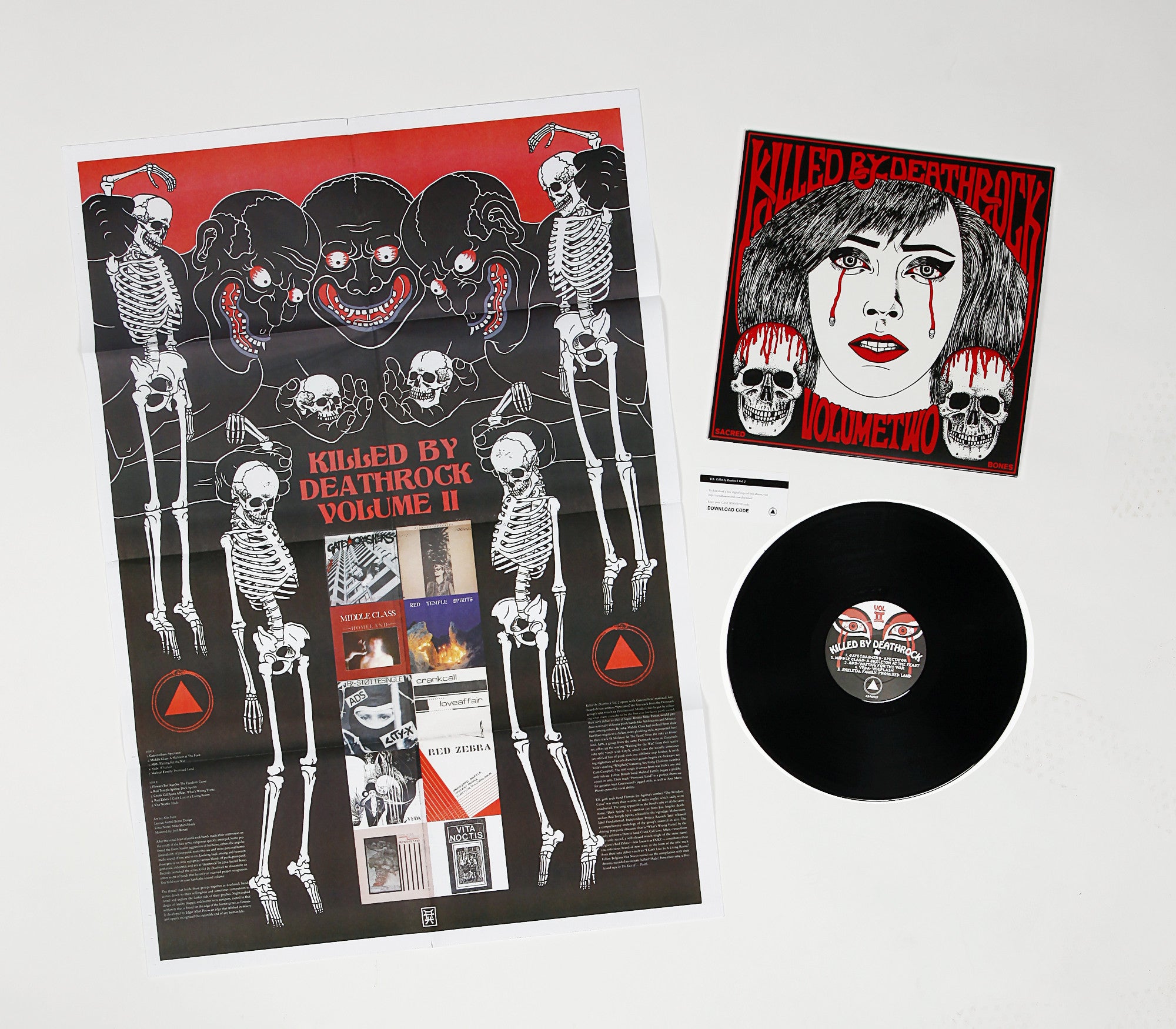 Various Artists Killed By Deathrock Vol. 2 Sacred Bones Records