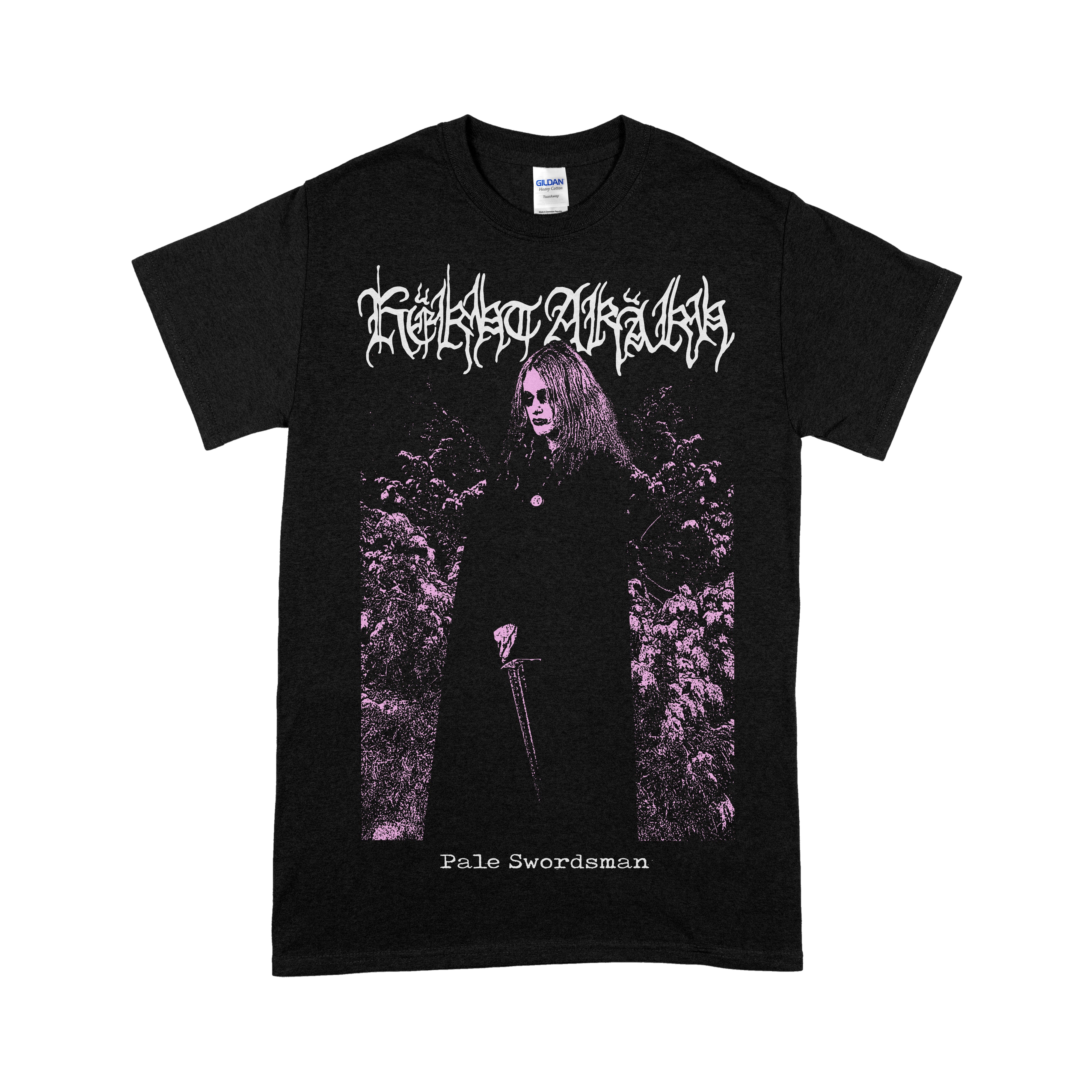 【PALE WAVES】Tシャツ ブラック/L Pale Swordsman - Black and Purple T-Shirt | Sacred Bones Records