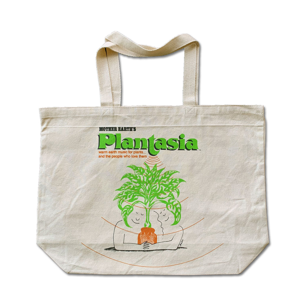 Plantasia Jumbo Canvas Bag