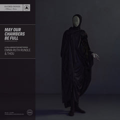 May Our Chambers Be Full album cover featuring a dark robed figure with a blank face standing against a dark background