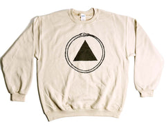 Tan Logo Crew Neck Sweatshirt