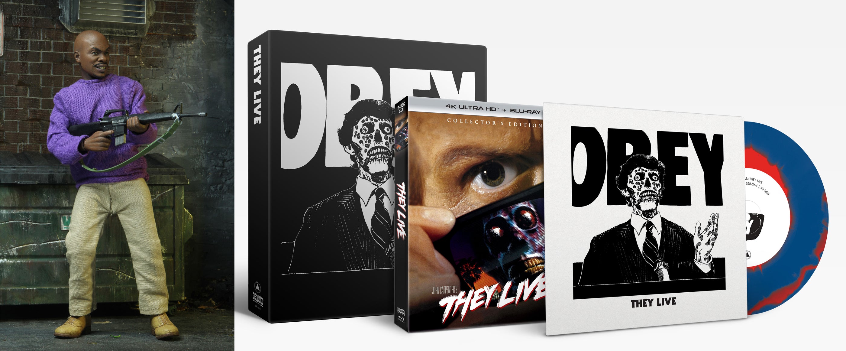 They Live (7" + Blu-Ray Box Set)