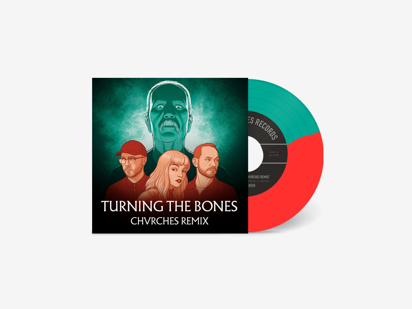 Turning the Bones (CHVRCHES remix) b/w Good Girls (John Carpenter remix)