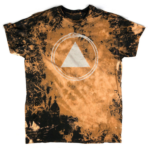 Bleach-Dyed Sacred Bones Logo T-Shirt